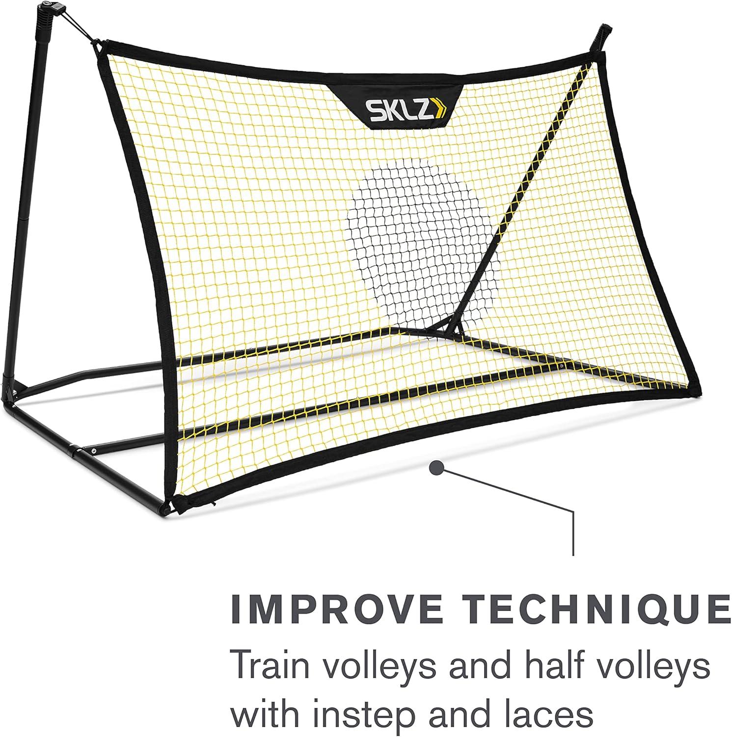 imageSKLZ Solo Soccer Net Trainer and Rebounder with Carry Bag