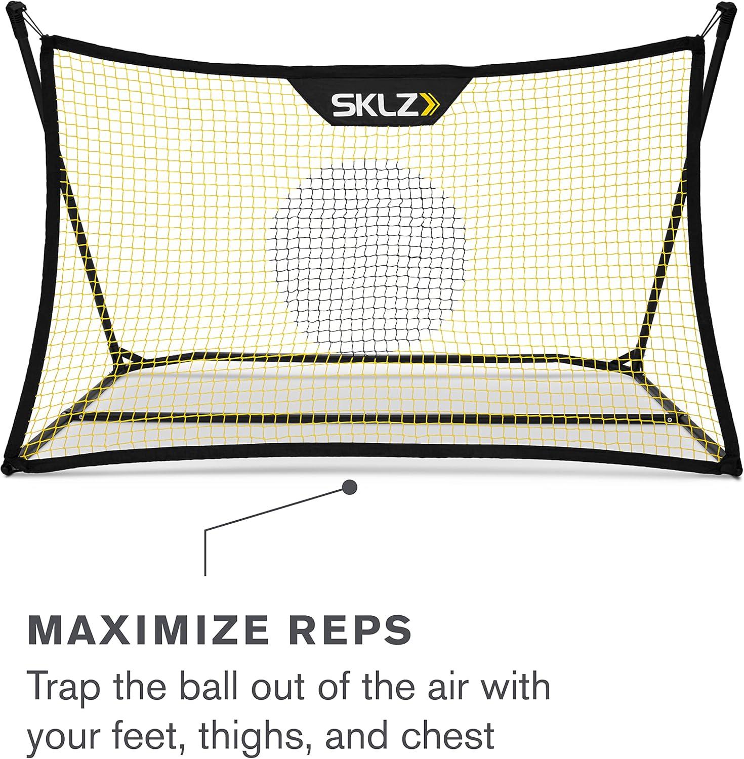 imageSKLZ Solo Soccer Net Trainer and Rebounder with Carry Bag