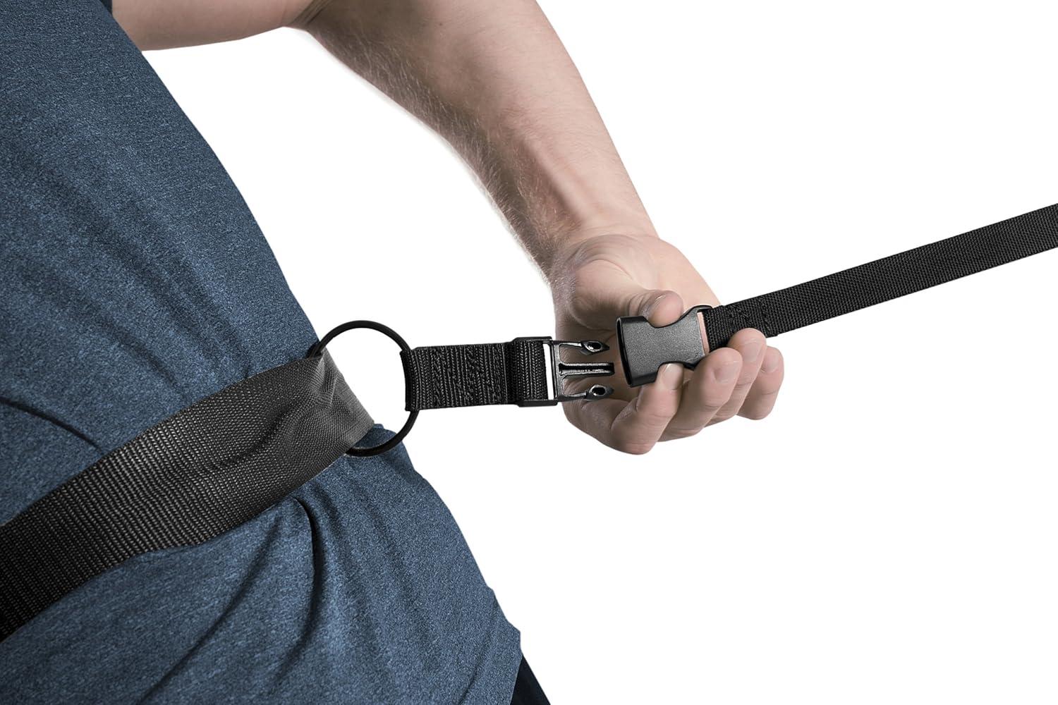 imageSKLZ Speed Chute Resistance Parachute for Speed and Acceleration Training GreyBlack 54Inch54Inch