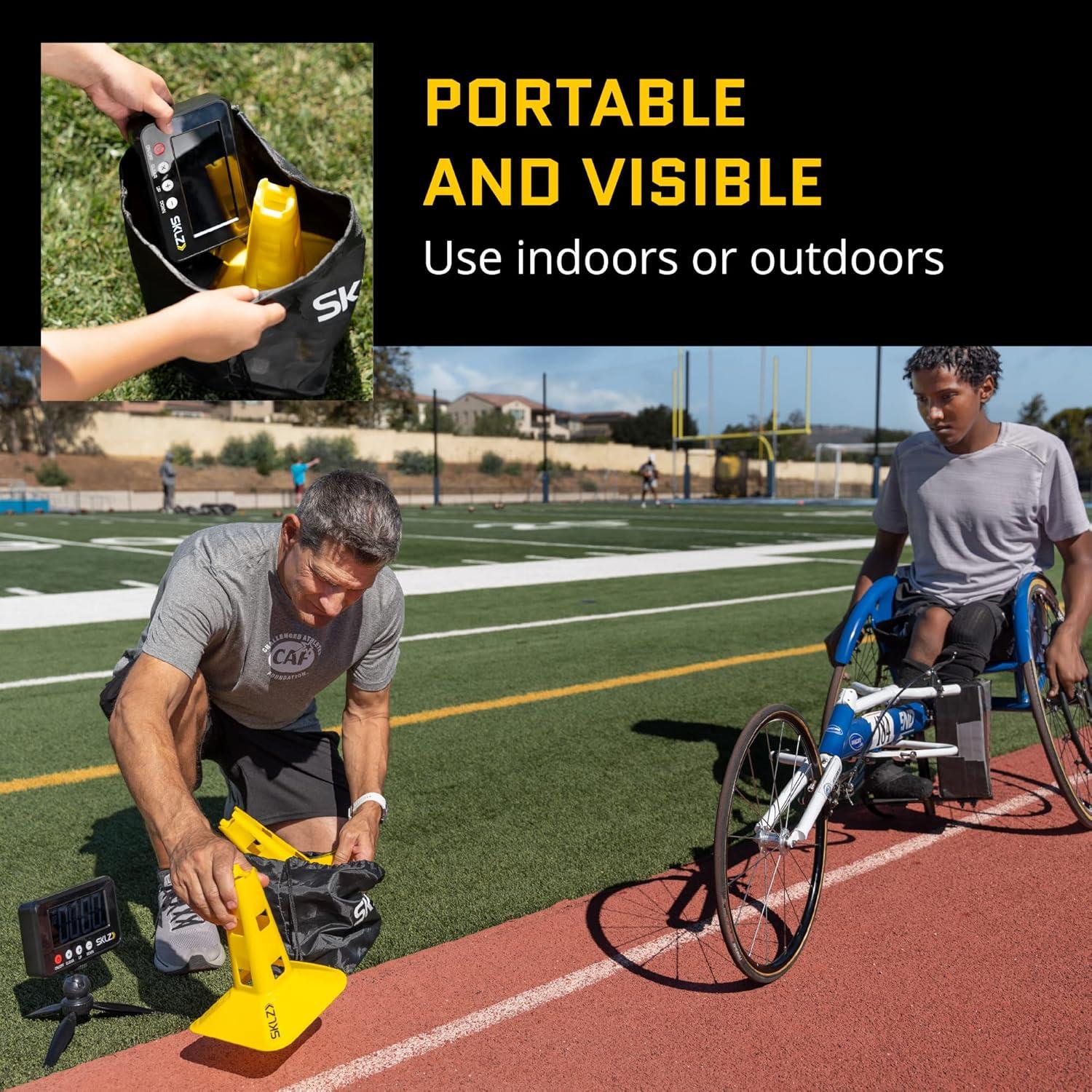 imageSKLZ Speed Gates for Sports and Athletic Speed Training yellow