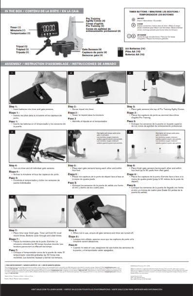 imageSKLZ Speed Gates for Sports and Athletic Speed Training yellow