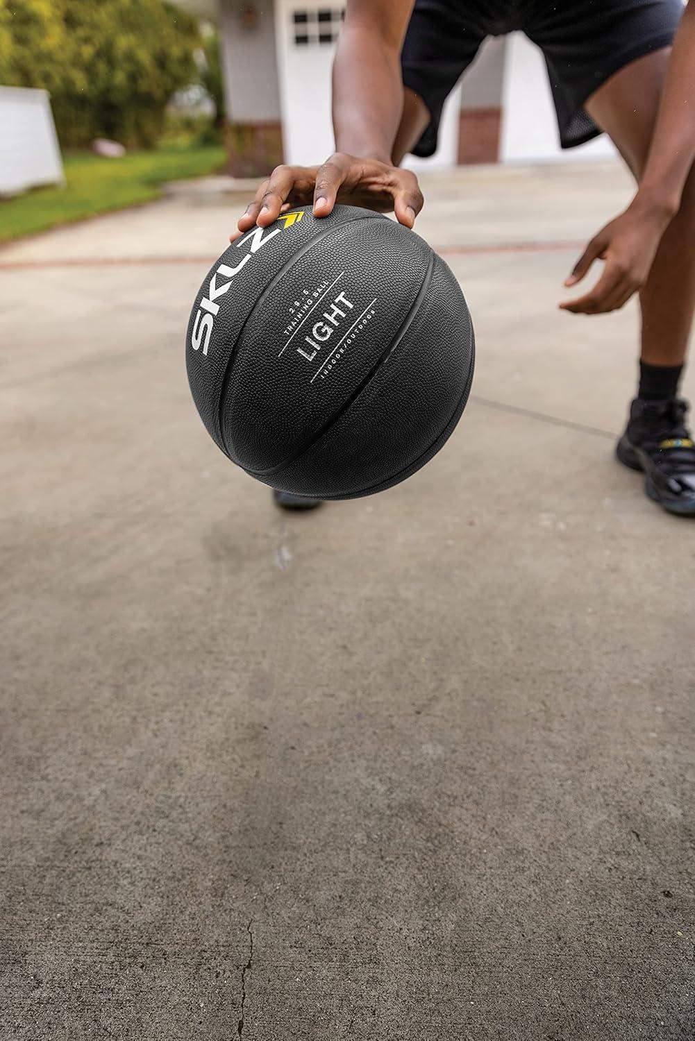 imageSKLZ Weighted Training Basketball to Improve Dribbling Passing and Ball Control Great for All AgesLight