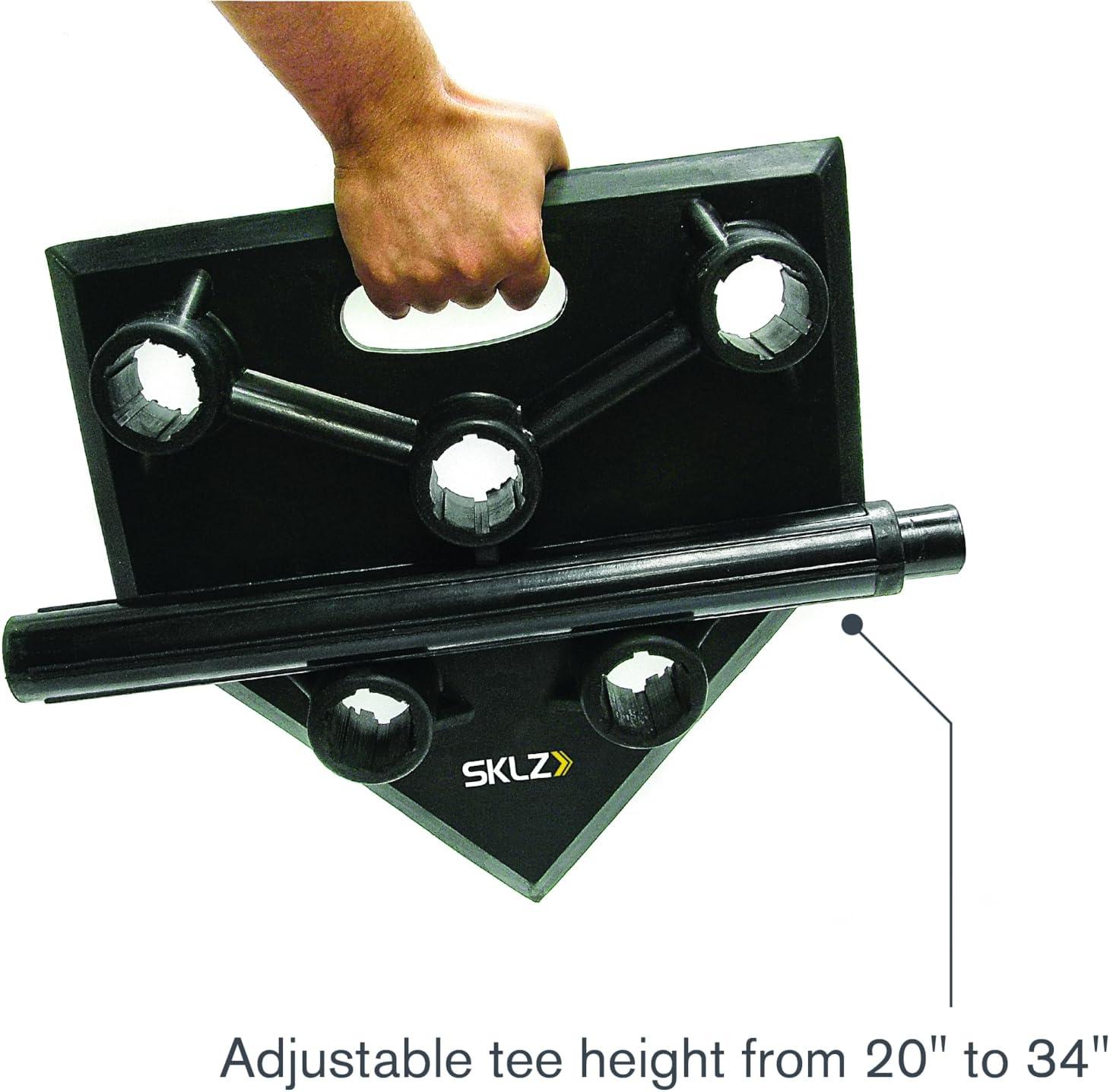 imageSKLZ Youth Baseball Tees Boost Young Players Swing with Durable Adjustable Training Equipment Perfect for Developing Skills and ConfidenceTee And Ball Bundle