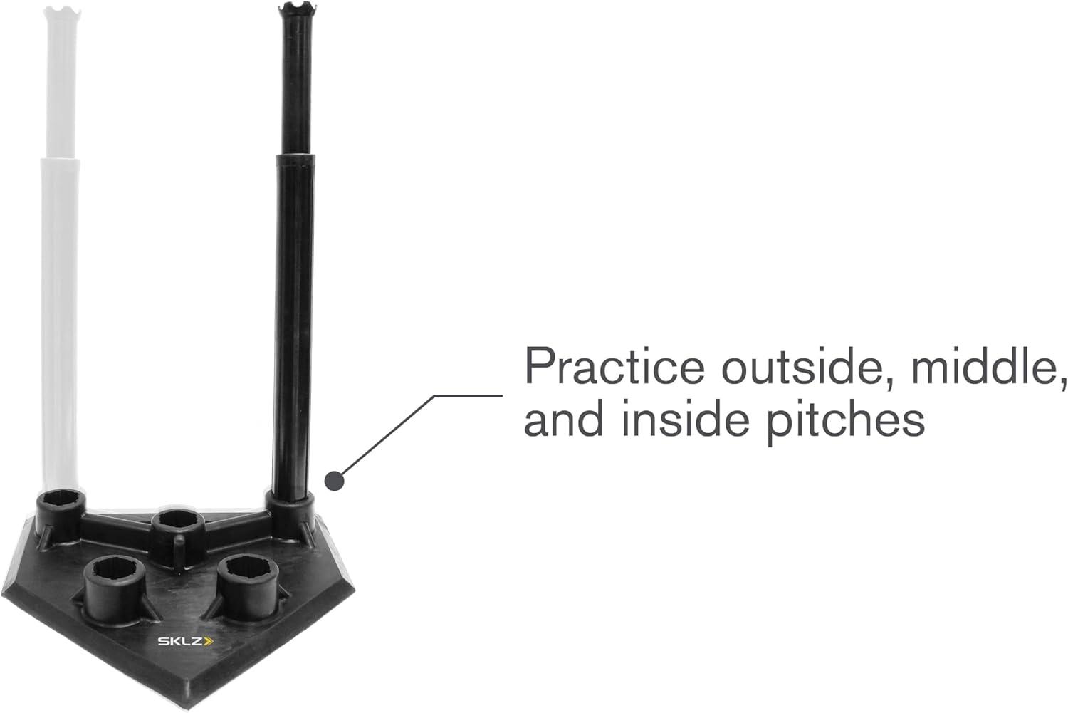 imageSKLZ Youth Baseball Tees Boost Young Players Swing with Durable Adjustable Training Equipment Perfect for Developing Skills and ConfidenceTee And Ball Bundle