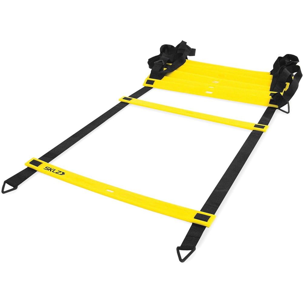 imageSKLZ Speed and Agility Ladder Training Equipment for Athletes Improve Coordination Footwork and Quickness Ideal for Soccer Football and Fitness WorkoutsQuick Ladder 15Feet