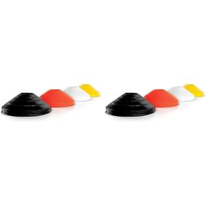 SKLZ Agility 2-Inch High-Visibility Cones for Training and Drills, Set of 20(One Size (Pack of 2))