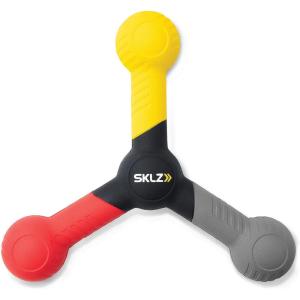 SKLZ Reactive Catch Trainer for Improving Hand-Eye Coordination & Speed, Grey/ Yellow/ Red