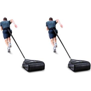 SKLZ SpeedSac Variable Weight Resistance Training Sled (10-30 Pounds)(One Size (Pack of 2))