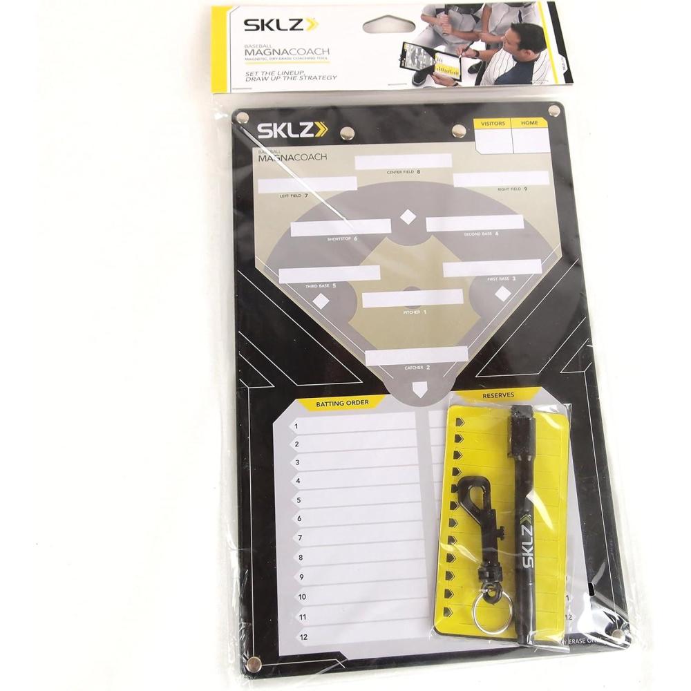 imageSKLZ Baseball MagnaCoach Magnetic Dry Erase Coaching Tool 85 x 13Inch