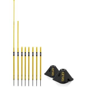 SKLZ Pro Training Agility Poles + Utility Weight, Soccer Training Set
