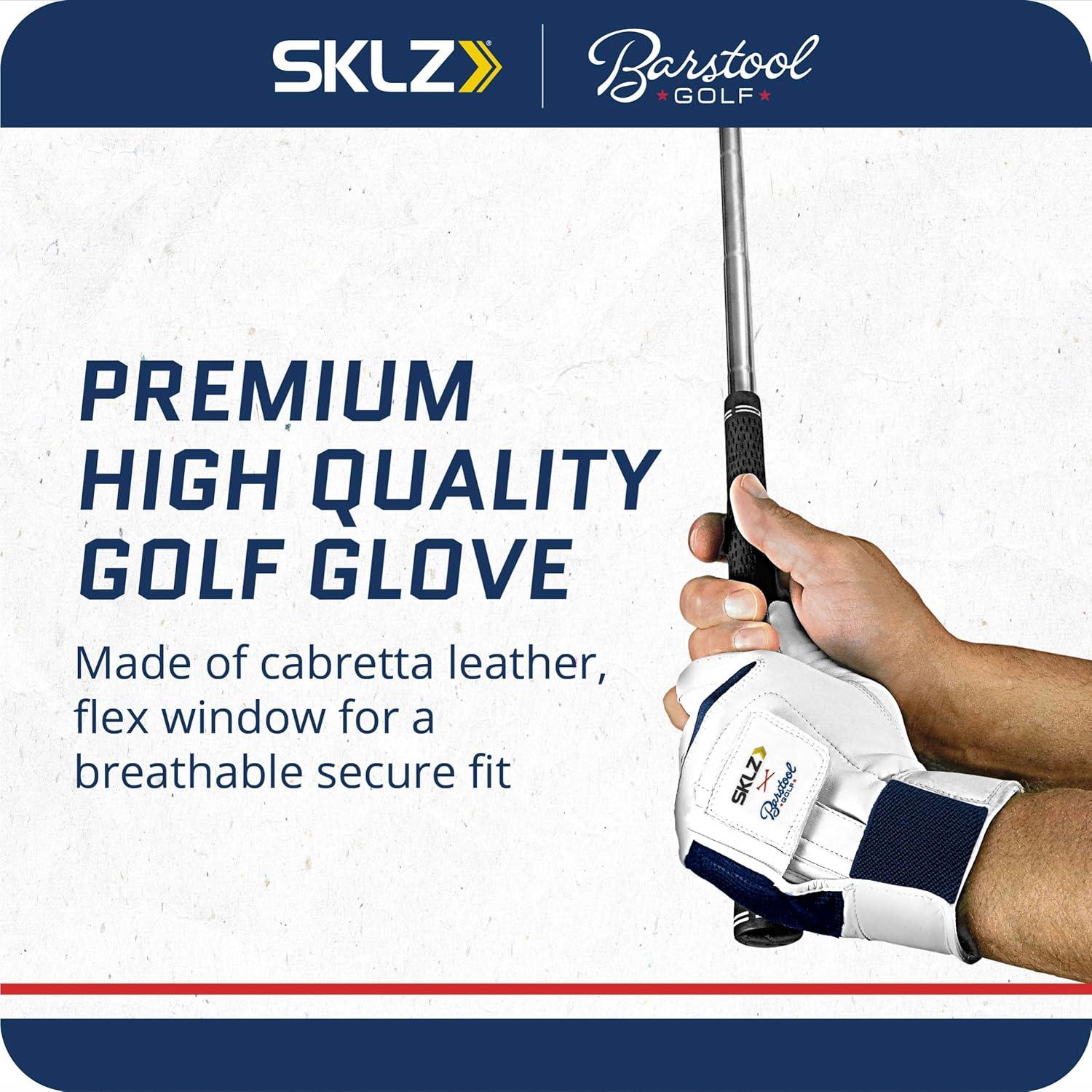 imageSKLZ Barstool Mens Smart Glove Left Hand Golf GloveXLarge