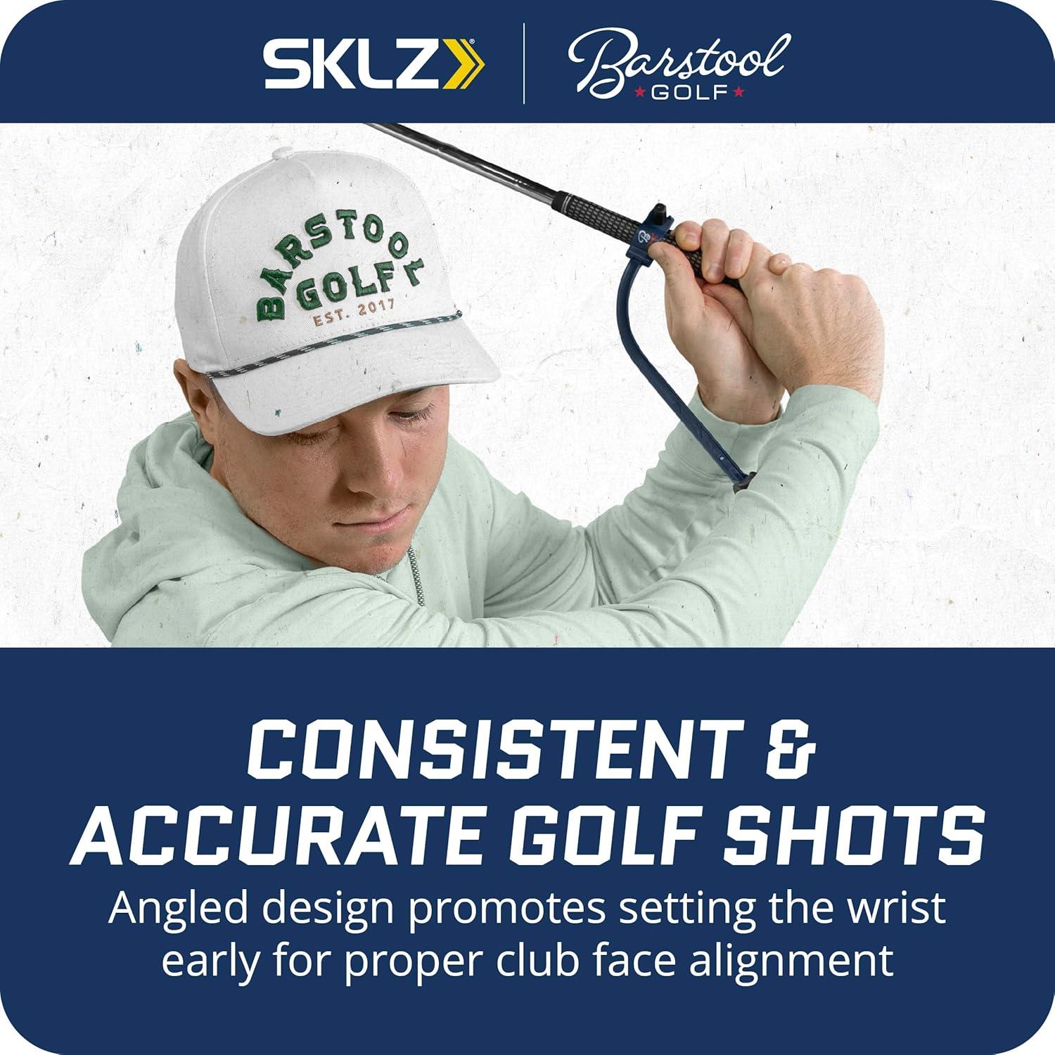 image:imageSKLZ Barstool Wrist Hinge Golf Swing Trainer for Correcting Wrist Position