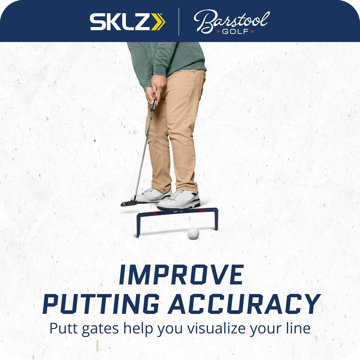 image:imageSKLZ Barstool Putt Path Gates for Improved Putting Accuracy and Consistency