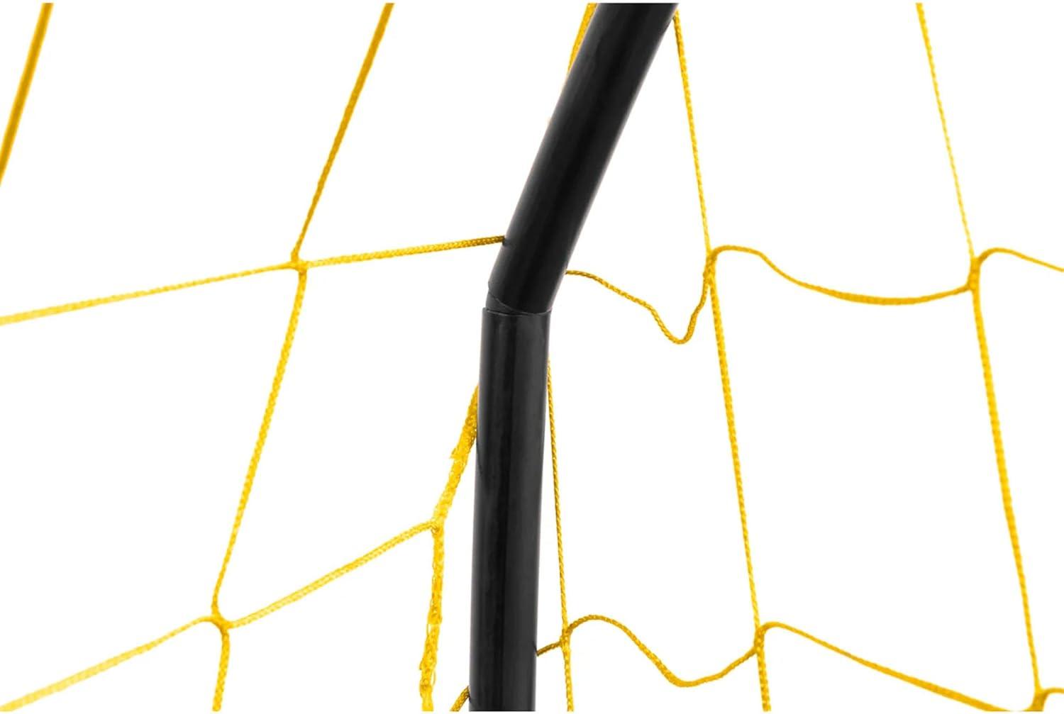 image:imageSKLZ Youth Striker Goal 6x4 Soccer Goal for Kids Foldable amp Portable WeatherResistant PreAssembled Net Quick Setup Backyard Soccer Goal for Shooting Practice and Skill Development